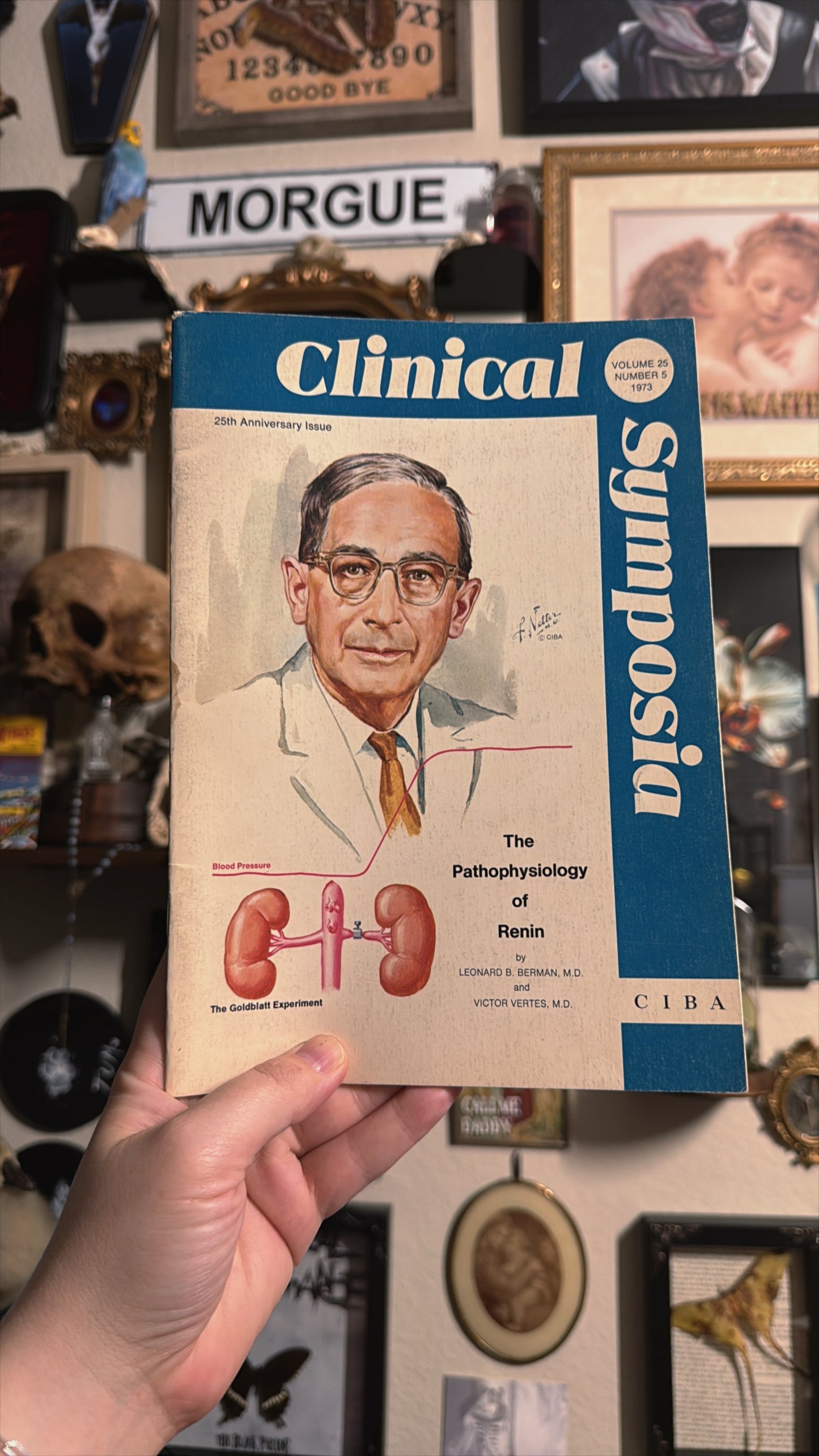 #85 ONE LEFT! 1970s Vintage Clinical Symposia books (set option)