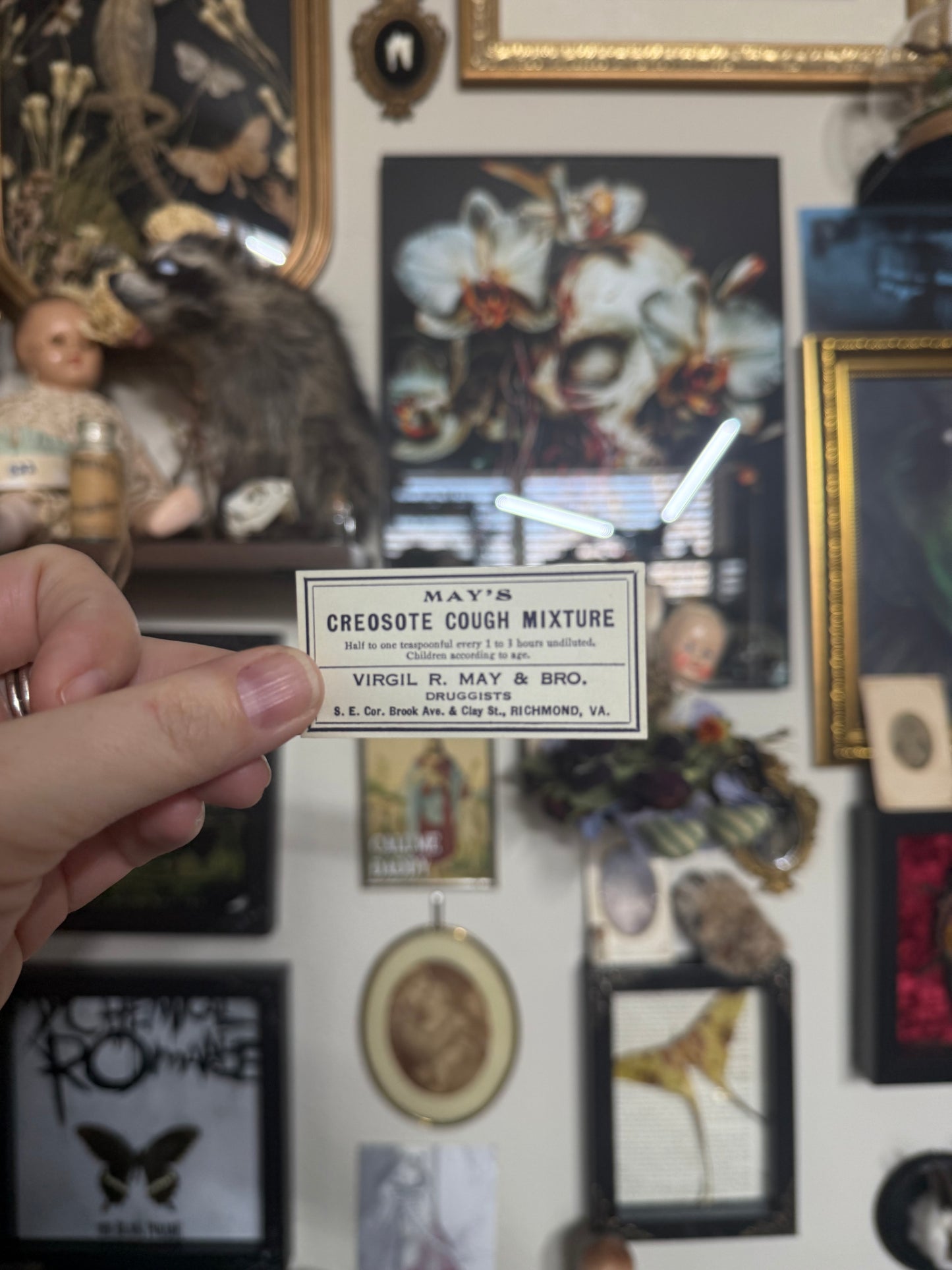 REAL Antique Pre-FDA regulated 1910 drug store labels