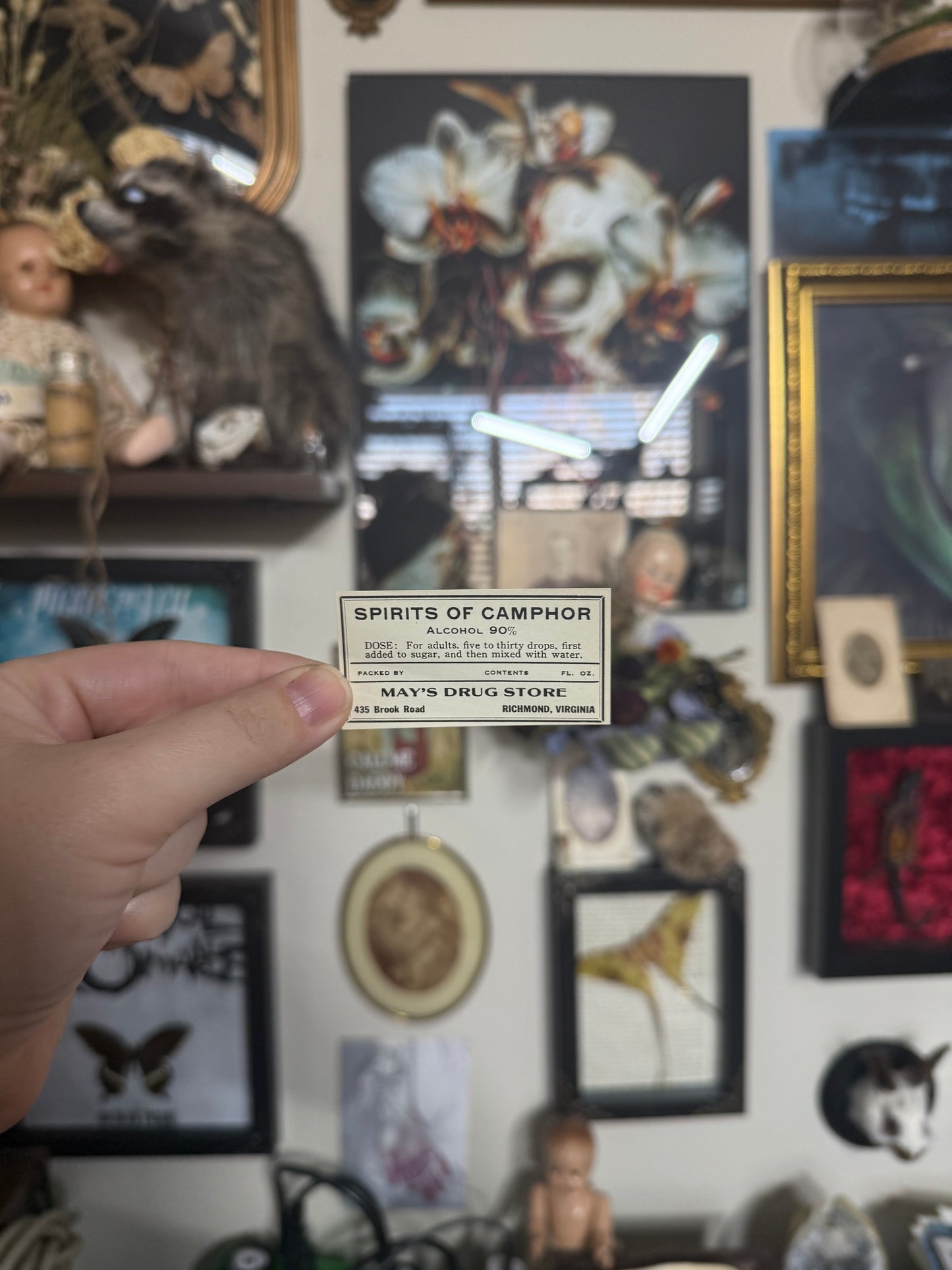 REAL Antique Pre-FDA regulated 1910 drug store labels
