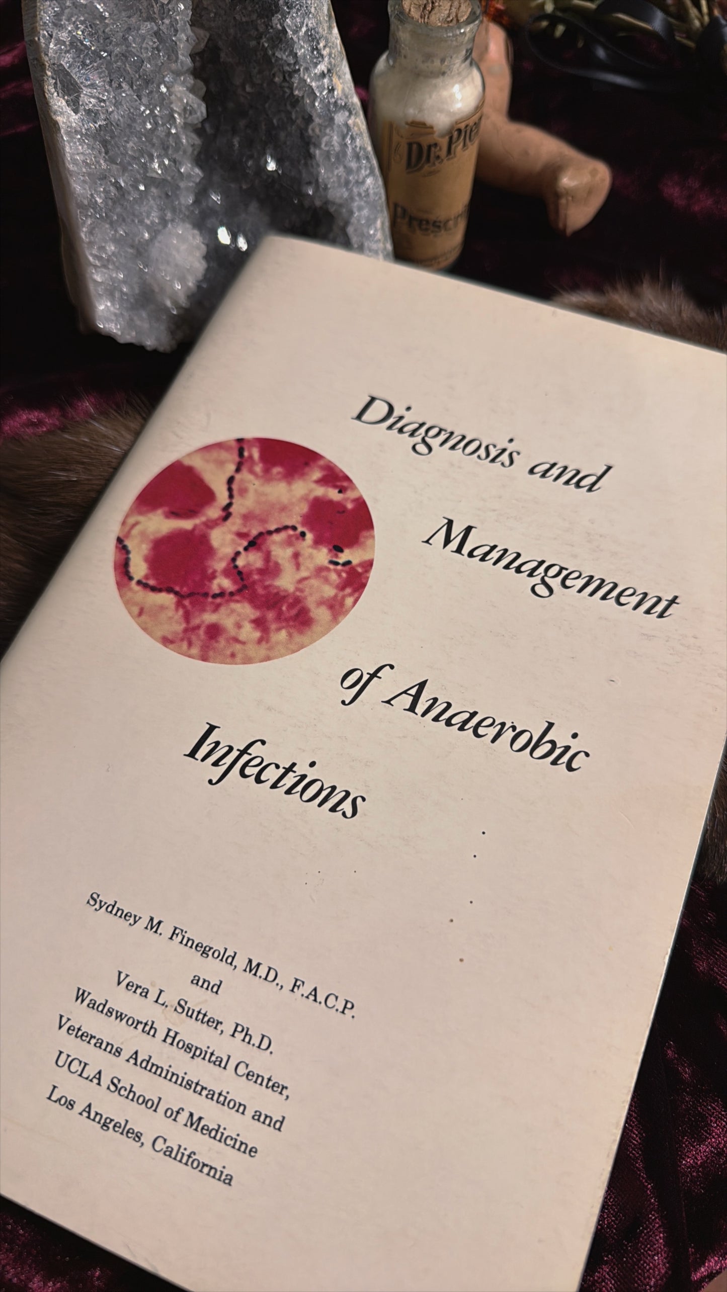 #86 1976 (1ct) Vintage Diagnosis & Management of Anaerobic Infections