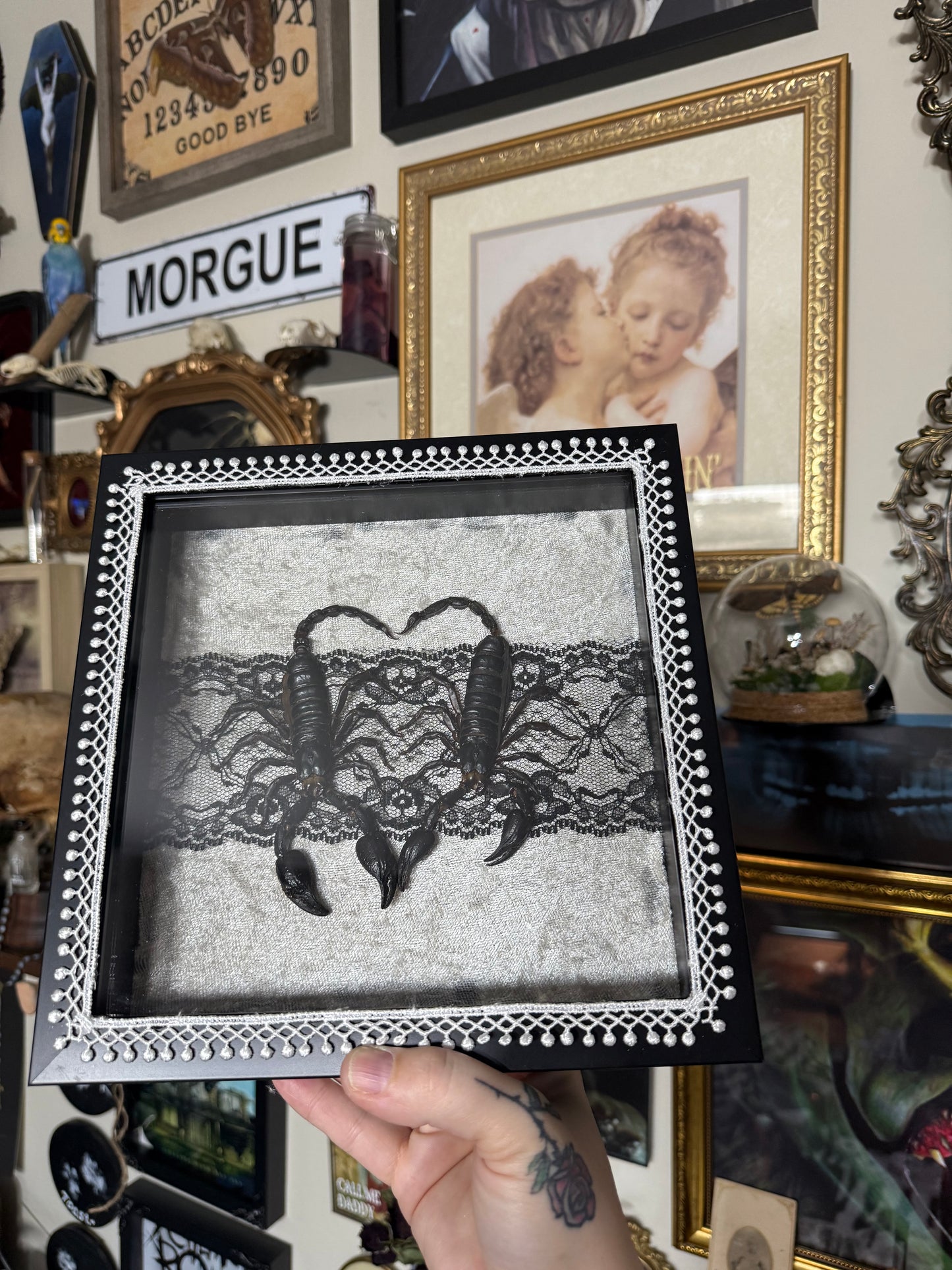 Valentines Collection Scorpion Heart