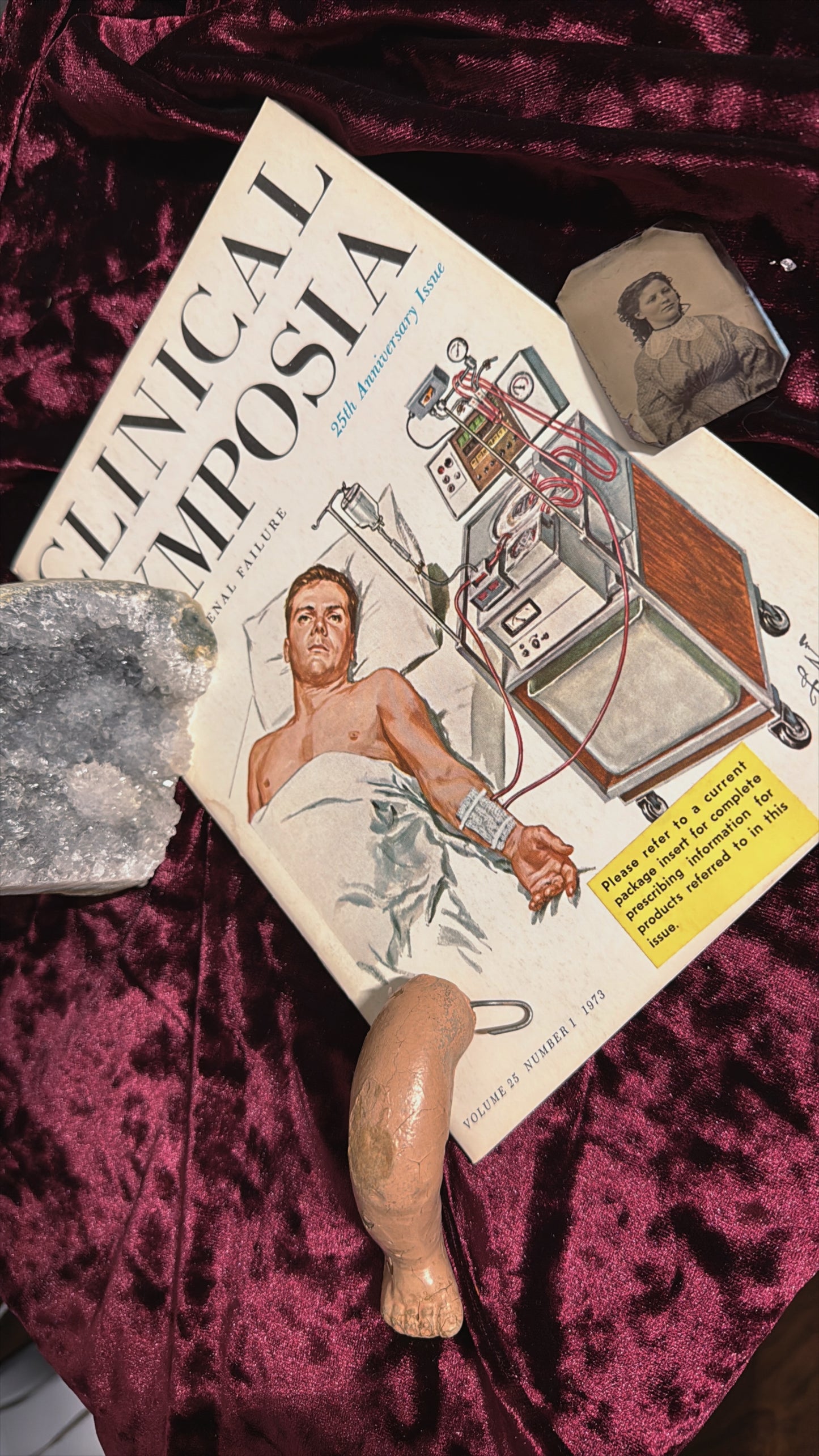 #85 ONE LEFT! 1970s Vintage Clinical Symposia books (set option)