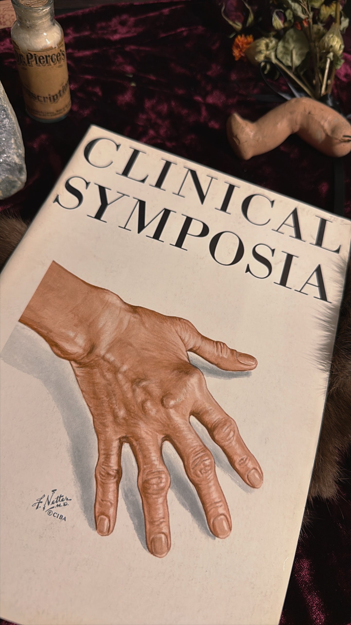 #85 ONE LEFT! 1970s Vintage Clinical Symposia books (set option)