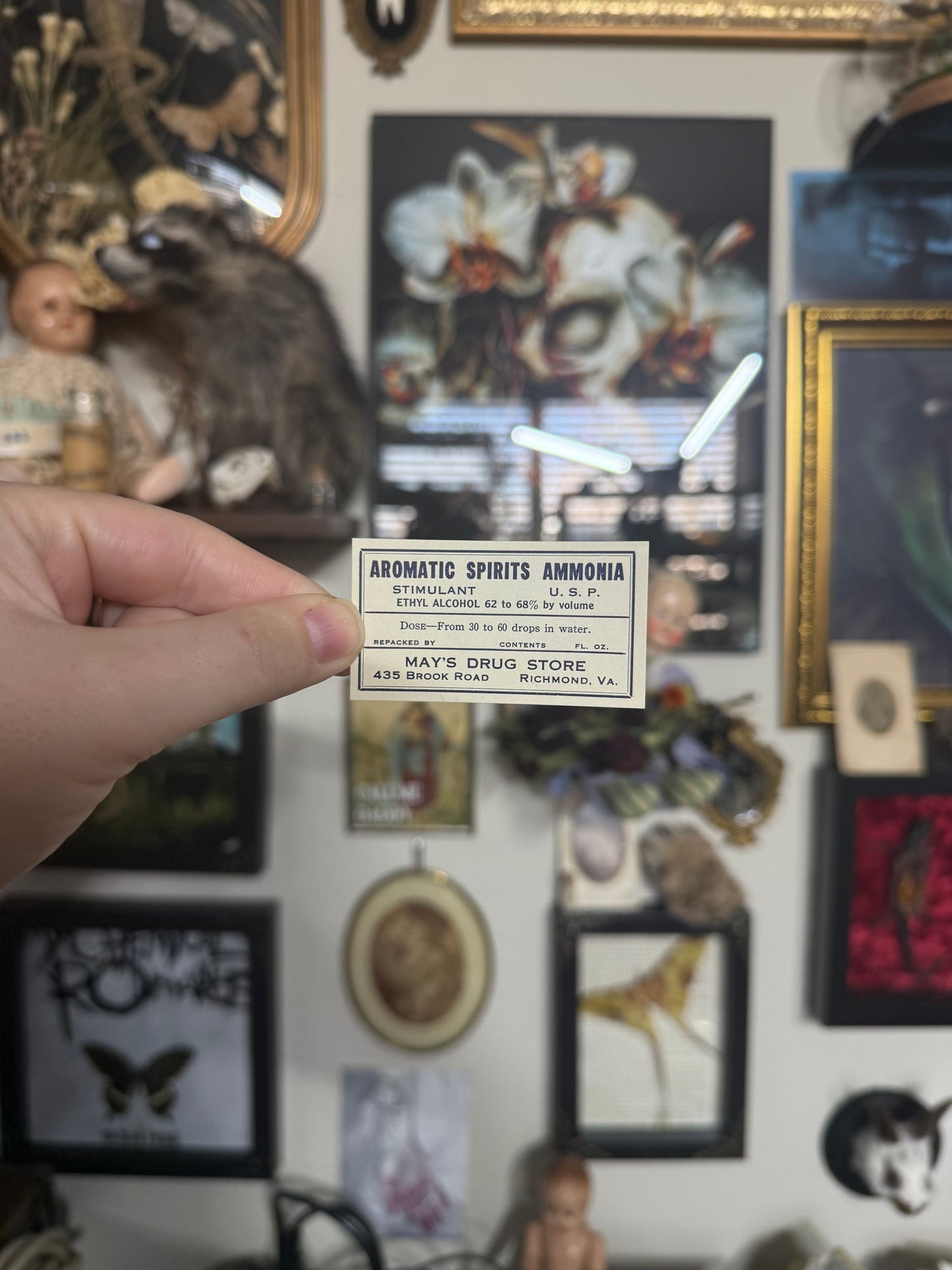 REAL Antique Pre-FDA regulated 1910 drug store labels