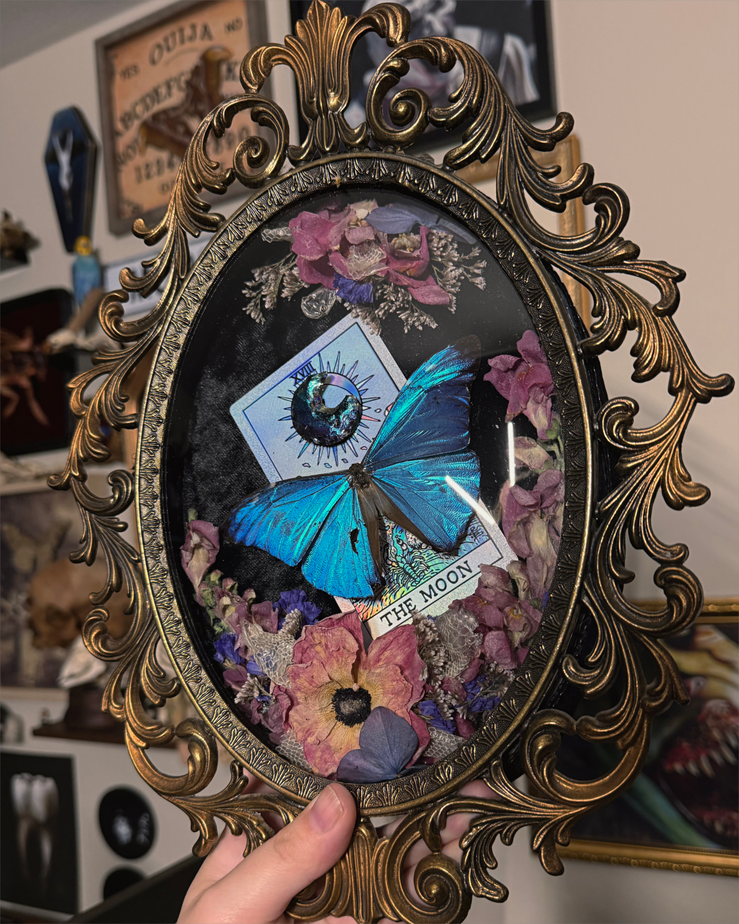 #12 Snake head shed & Tarot Moon 10x13